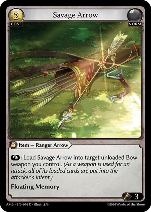 AMB • EN — 074 - Savage Arrow