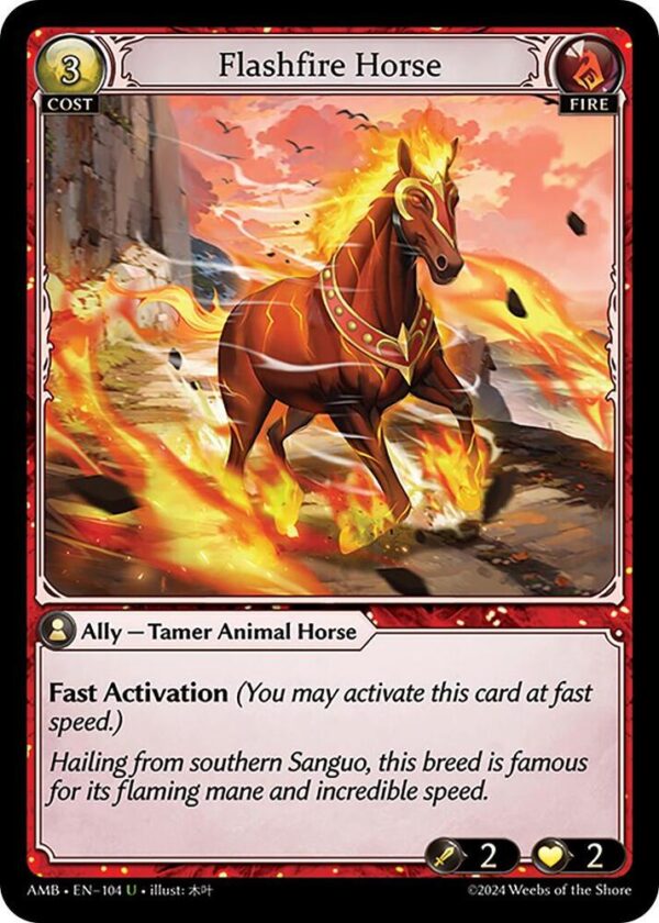 AMB • EN — 104 - Flashfire Horse