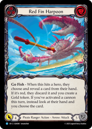 SEA090 - Red Fin Harpoon