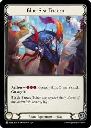 SEA126 - Blue Sea Tricorn