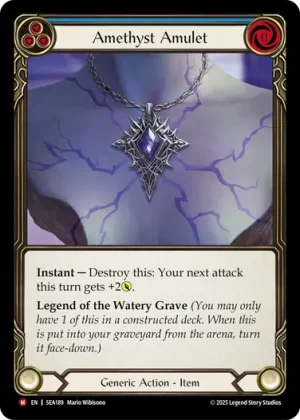 SEA189 - Amethyst Amulet