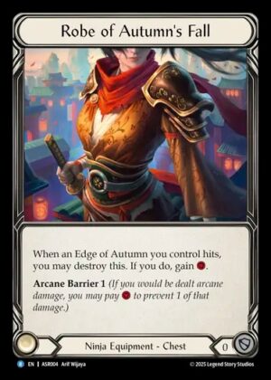 ASR004 - Robe of Autumn's Fall